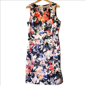 Signature collection  ditzy cottagecore floral dress. EUC. Size 10